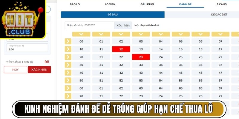 Kinh nghiệm đánh đề giúp dễ trúng giúp và hạn chế thua lỗ