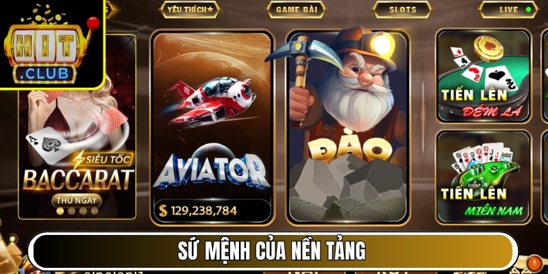 Sứ mệnh của nền tảng