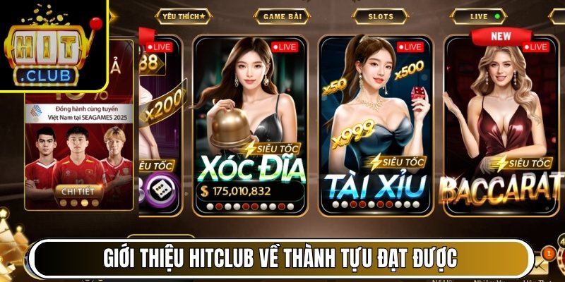 Giới thiệu Hitclub về thành tựu đạt được