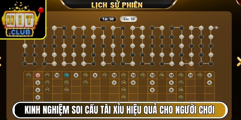 Kinh nghiệm soi cầu tài xỉu hiệu quả cho người chơi